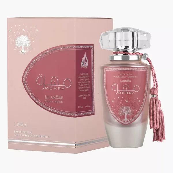 Perfume - Lattafa Mohra Silky Rose Eau de Parfum - Kassio Atacado