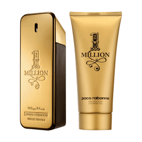 Kit Perfume Masculino 1 Million De Paco Rabanne 100 ML E Shower Gel 100ML - Kassio Atacado