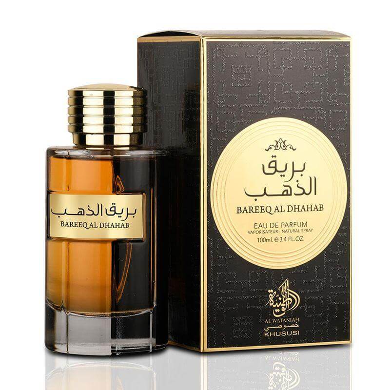 Perfume Árabe Barreq Al Dhahab Eau De Parfum 100ml - Al Wataniah - Kassio Atacado