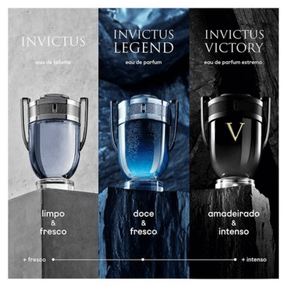 Perfume Invictus Victory Rabanne Masculino EDP - Kassio Atacado