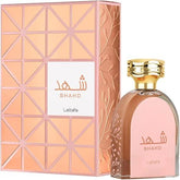 Perfume Lattafa Shahd para Eau de Parfum Spray unissex, 100 ml - Kassio Atacado