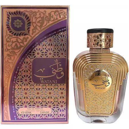 Perfume Árabe Al Wataniah Watani Purple EDP - Feminino 100mL - Original - Kassio Atacado