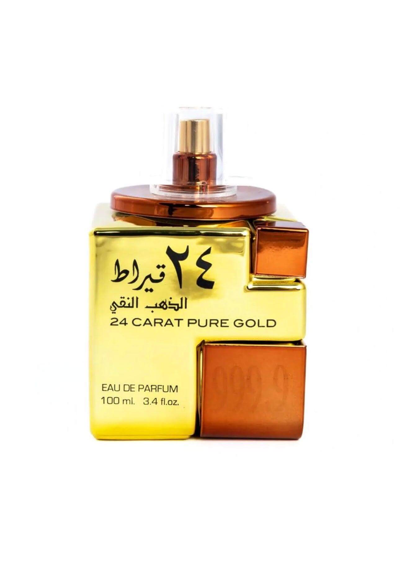 Perfume Edp Gold Lattafa 24 Carat Pure 100ML - Kassio Atacado