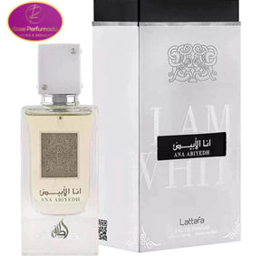 Perfume - Lattafa Ana Abiyedh: Eau de Parfum Unissex 60ml - Kassio Atacado