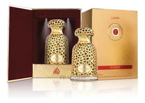 Perfume Arabe Emeer Lattafa Eau de parfum Compartilhavel Unissex - 100ml - Kassio Atacado